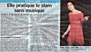 article-le-parisien-elle-pratique-le-slam-sans-musique-laureline-kuntz